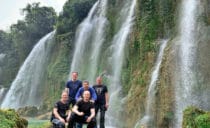 vietnam motorbike tour to ban gioc waterfall cao bang 3 210x128 - Picturesque Northeast Vietnam Off-Road Motorbike Tour To Cao Bang, Ha Giang