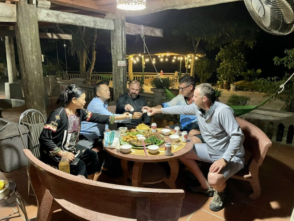 Top 6 reasons you should choose homestay for your motorbike tours Dinner at homestay 1024x768 1 - Top 6 reasons you should choose homestay for your motorbike tours