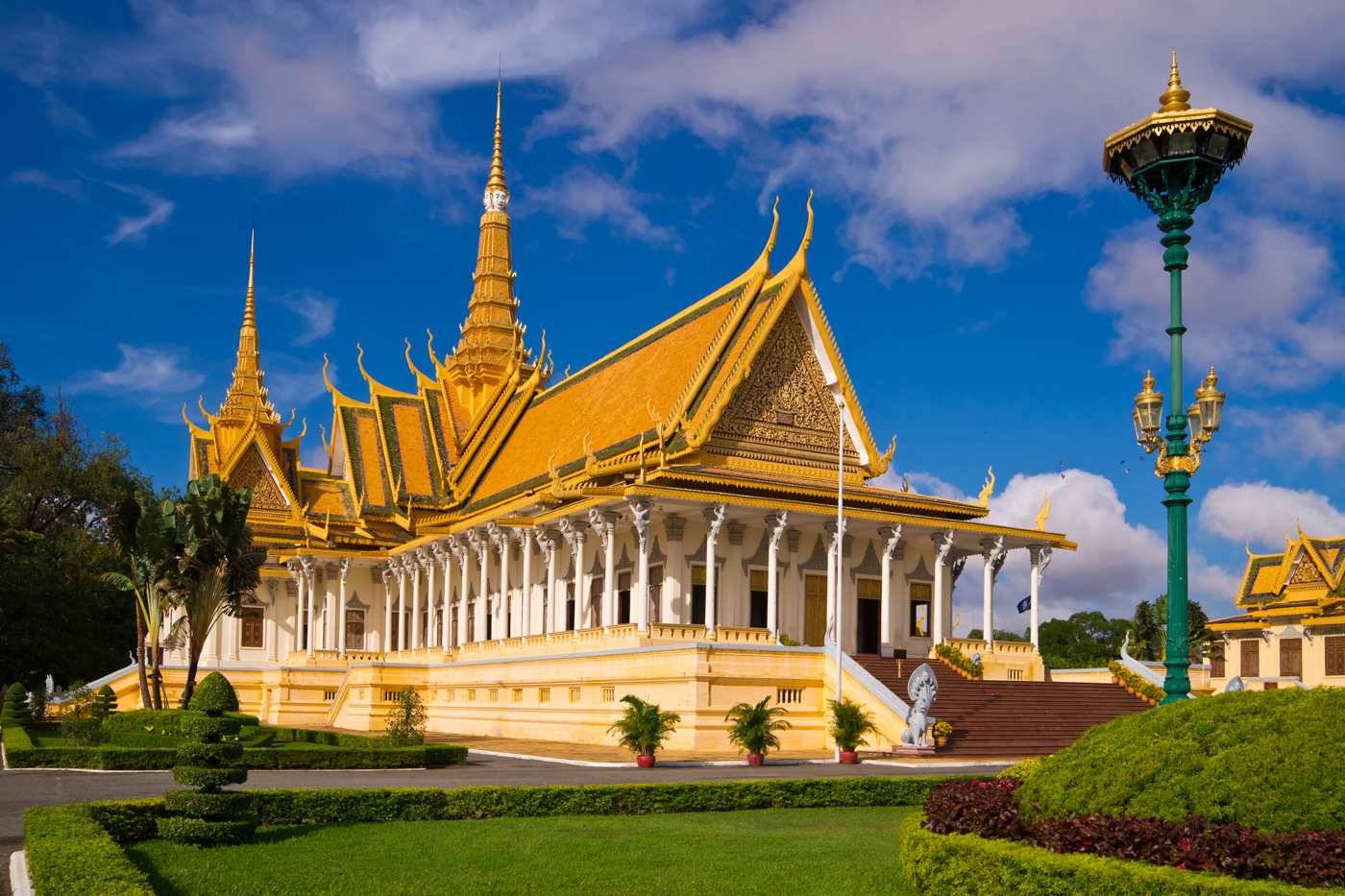 Cambodia Motorcycle Tours from Phnom Penh to Siem Reap Cambodia Phnom Penh Royal Palace - Cambodia Motorcycle Tours from Phnom Penh to Siem Reap