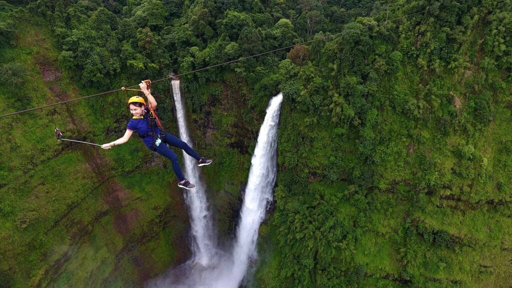 Amazing Laos Motorbike Tour from Pakse to the Bolaven Plateau & Waterfalls tad fane waterfall 1024x576 - Amazing Laos Motorbike Tour from Pakse to the Bolaven Plateau & Waterfalls